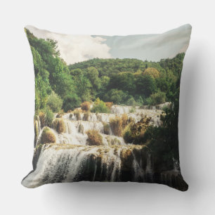 Cojín Decorativo Parque nacional Krka - cascada Buk Skradinski