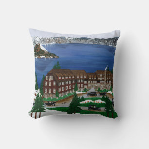 Cojín Decorativo Parque Nacional Lago del Cráter