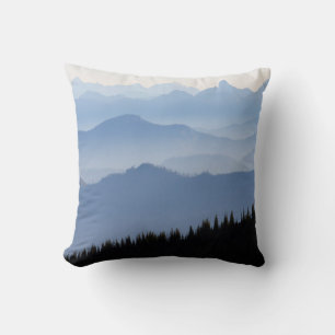 Cojín Decorativo Parque Nacional Mount Rainier   Montañas Cascade
