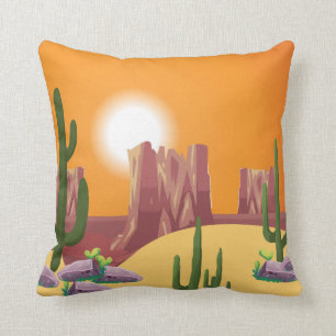 Cojín Decorativo Parque nacional Saguaro Souvenir Cactus Arizona