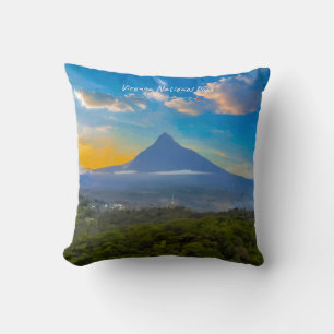 Cojín Decorativo Parque Nacional Virunga, RD Congo - Volcán