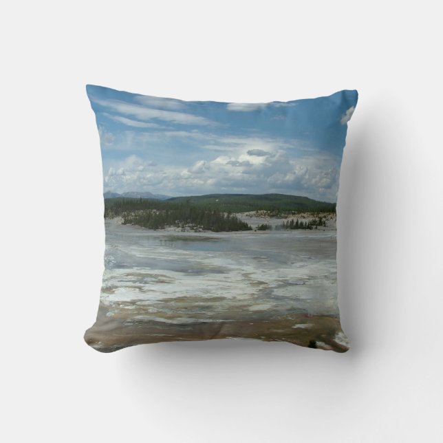 Cojín Decorativo Parque Nacional Yellowstone (Anverso)