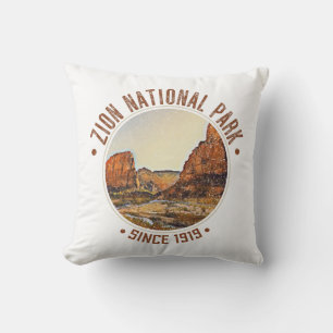 Cojín Decorativo Parque Nacional Zion Utah EE. UU. Exteriores Acong