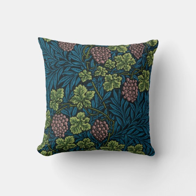 Cojín Decorativo Parra (por William Morris) (Anverso)