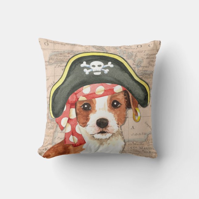 Cojín Decorativo Parson Russell Pirate (Anverso)