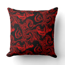 Partes espirales rojas muy manchadas sobre fondo n