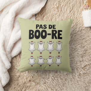 Cojín Decorativo Pas de Boo-re Bailarina Fantasma Halloween Espeluz