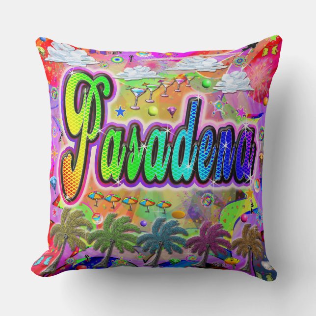 Cojín Decorativo Pasadena Vista Express Pillow (Anverso)