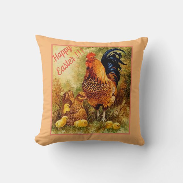 Cojín Decorativo Pascua (Anverso)