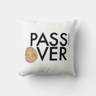 Cojín Decorativo Pascua - Pase el matzah por encima - Seder Pesach