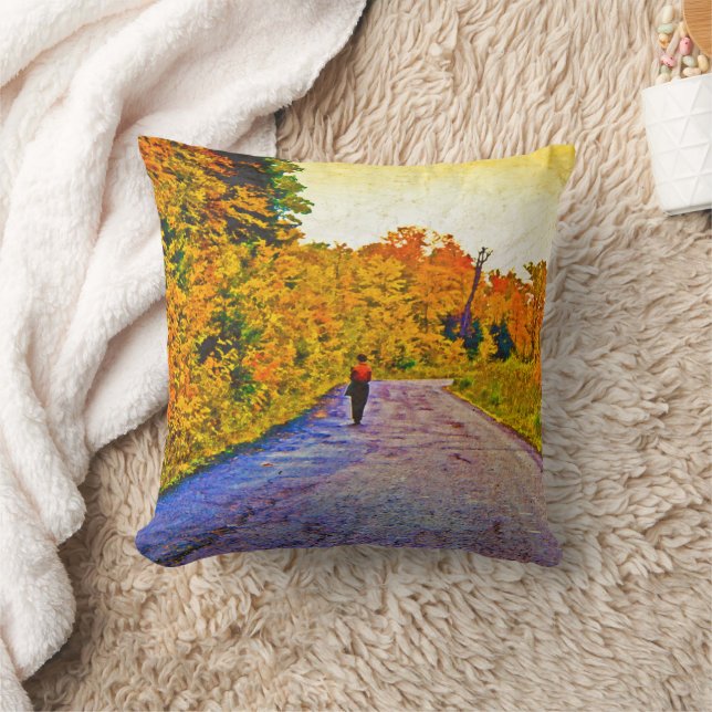 Cojín Decorativo Paseo de otoño (Manta)
