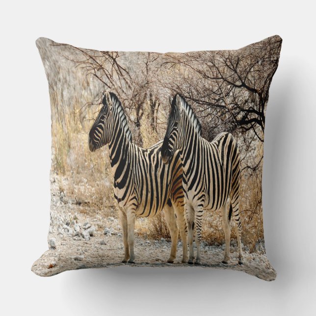 Cojín Decorativo Paseo de Zebra (Anverso)