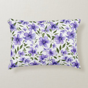 Cojín Decorativo Pasión de Flor Purpúrea