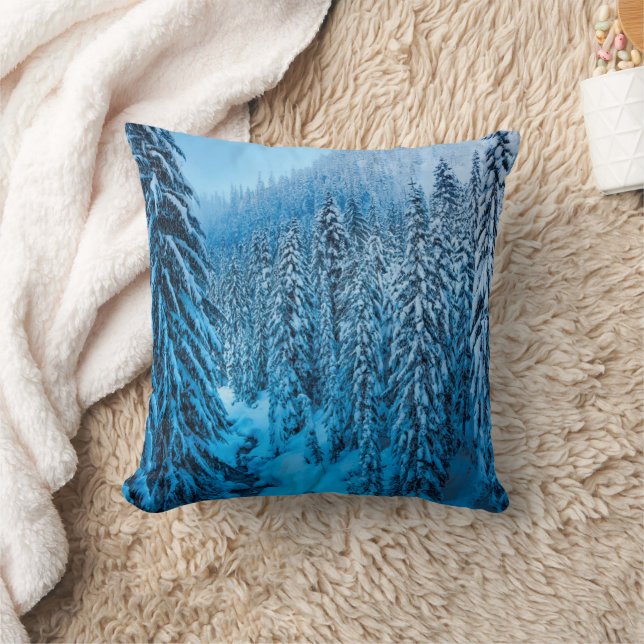 Cojín Decorativo Paso de Snoqualmie, Estado de Washington. (Manta)