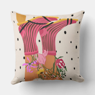 Cojín Decorativo Pasos botánicos