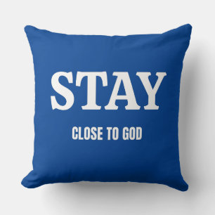 Cojín Decorativo "pasos fieles, guía divina" espiritual lindo