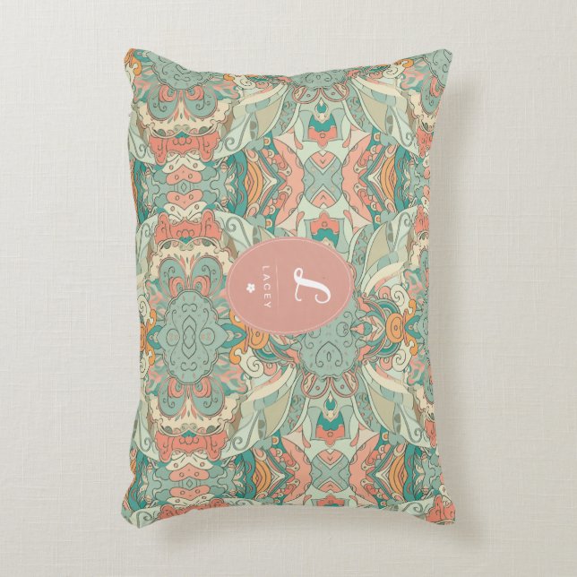 Cojín Decorativo Pastel Abstract Accent Pillow (Frente (Vertical))