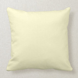 Cojín Decorativo Pastel Amarillo Amarillo Paleta Suave Meringue Ama