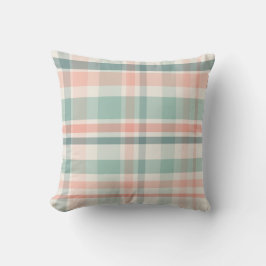 Cojín Decorativo Pastel Christmas Plaid two