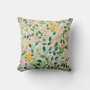 Cojín Decorativo Pastel Floral Mosaic Garden