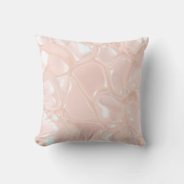 Cojín Decorativo Pastel Gloss Liquid Slime Throw Pillow