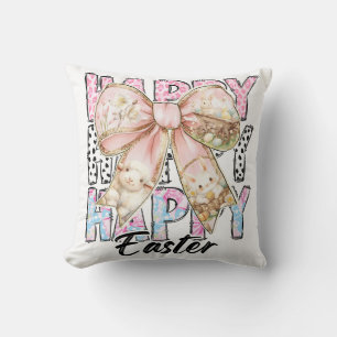 Cojín Decorativo Pastel Happy Easter Coquette Bow