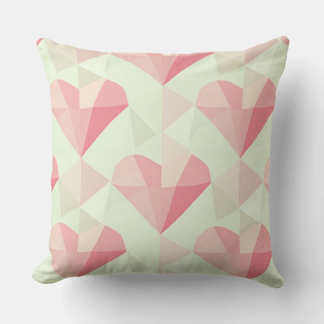 Cojín Decorativo Pastel Heart Harmony Cushion (Anverso)