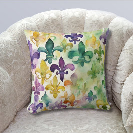 Cojín Decorativo Pastel Mardi Gras