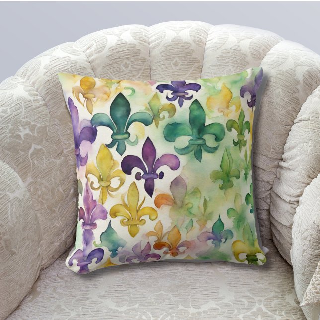 Cojín Decorativo Pastel Mardi Gras (Subido por el creador)