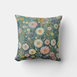 Cojín Decorativo Pastel Meadow Bliss