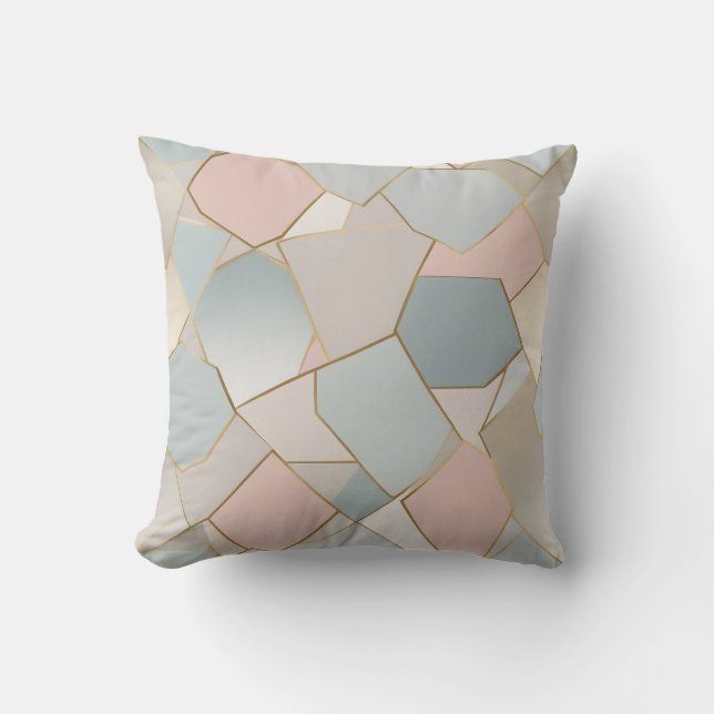 Cojín Decorativo Pastel Mosaic Design Cushion (Anverso)