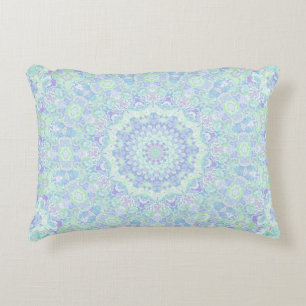 Cojín Decorativo Pastel Ornate Hippie Mandala Psicodélico