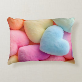 Cojín decorativo Pastel Plush Hearts