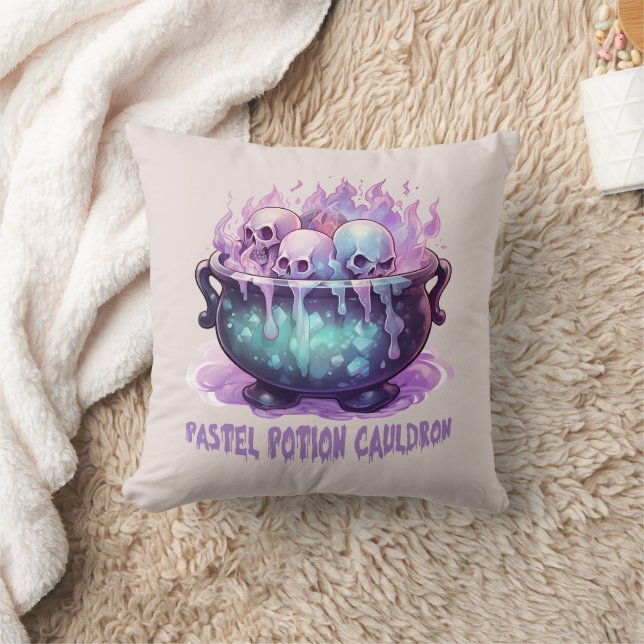Cojín Decorativo Pastel Potion Cauldron (Manta)