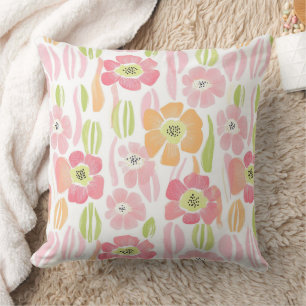 Cojín Decorativo Pastel Retro Floral (1)