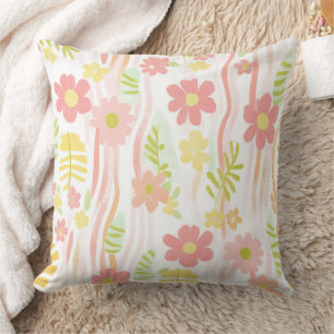 Cojín Decorativo Pastel Retro Floral (3)