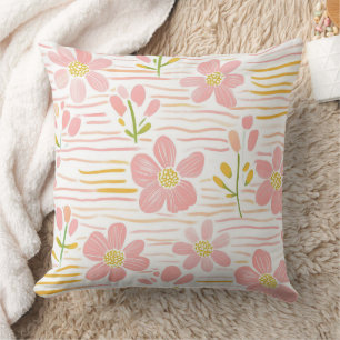 Cojín Decorativo Pastel Retro Floral (6)