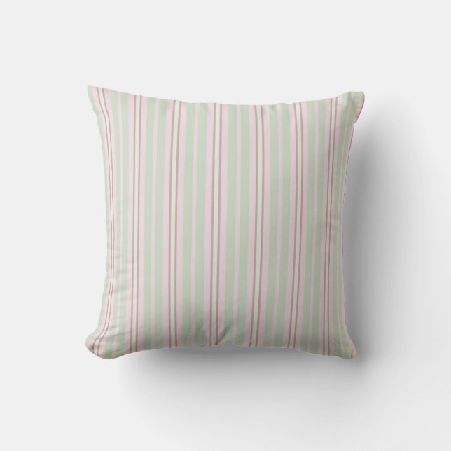 Cojín Decorativo pastel stripes pattern (Anverso)