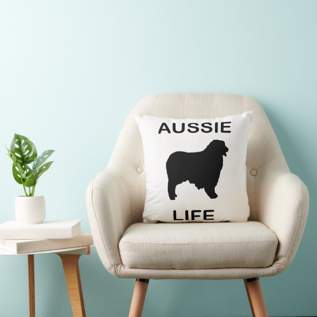 Cojín Decorativo pastor australiano aussie life (Silla)