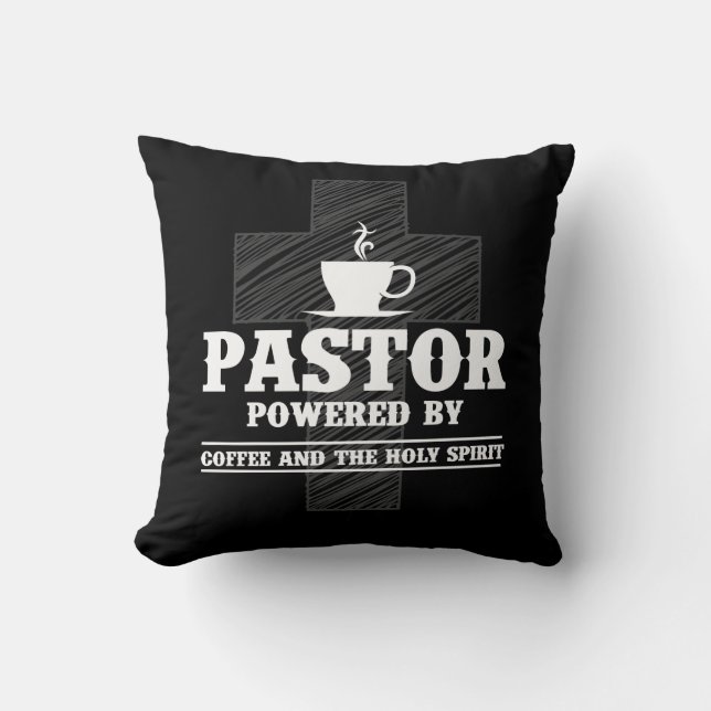 Cojín Decorativo Pastor Cafetería del Santo Espíritu Santo (Anverso)