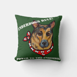 Cojín Decorativo Pastore Alemán desfavorecido