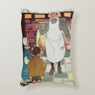 Cojín Decorativo Pat-a-cake, pat-a-cake, hombre de Baker