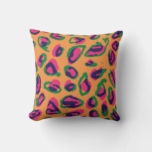 Cojín Decorativo Patata de ilustracion de leopardo acuático