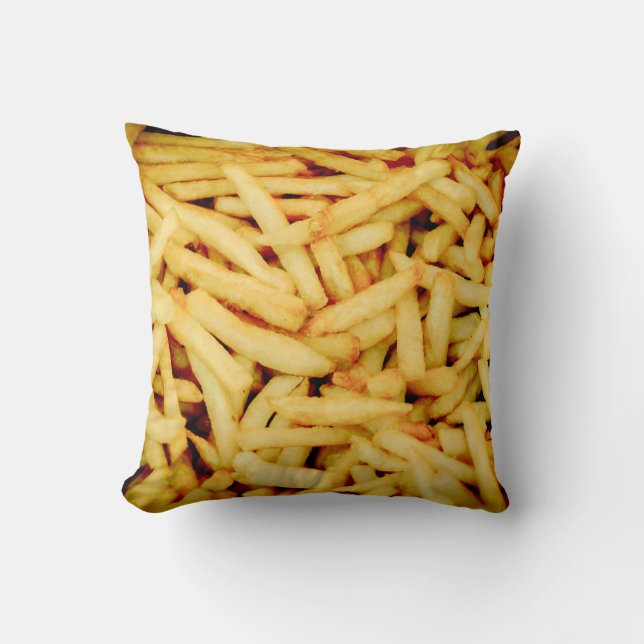 Cojín Decorativo Patatas fritas (Anverso)