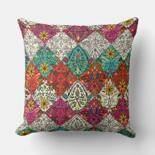 Cojín Decorativo patchwork de aziza