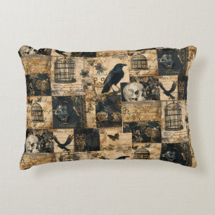 Cojín Decorativo Patchwork de Victoria para Halloween