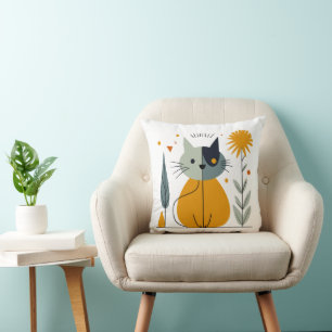 Cojín Decorativo Patchwork Kitty