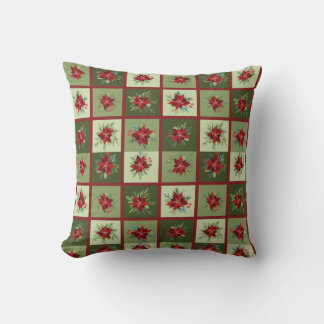 Cojín Decorativo Patchwork Poinsettias T-Shirt