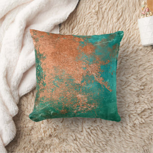 Cojín Decorativo Patina con problemas de cobre