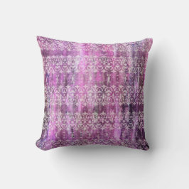 Cojín Decorativo Pátina púrpura: Afiligranado